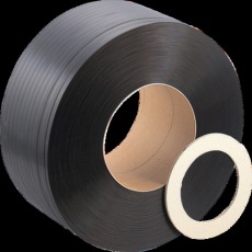 【TGPP-155E】エコ自動梱包機用PPバンド幅15.5mmX長さ2500m巻 黒