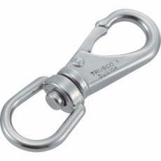 【TSS-1】スイベルスナップ ステンレス製 線径Φ5X開口9mm 2個入