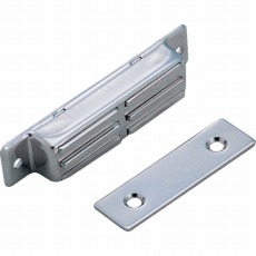 【TMC-0083D】マグネットキャッチ アルミ製・縦型 80mm (1個=1PK)