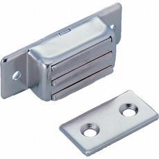 【TMC-0083】マグネットキャッチ アルミ製・縦型 50mm (1個=1PK)