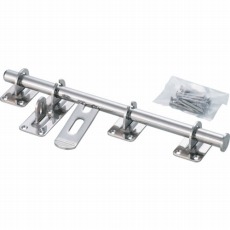 【TKB-600S】丸棒貫抜 木扉用・ステンレス製 600mm