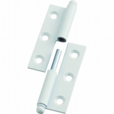 【225-6043L】スチール製抜き差し蝶番 左用 (1組(袋)=2個入)