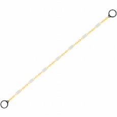 【870-67Y】反射チェーン黄リング付 寸法(m):約1.9