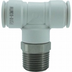 【FS10-03MTW】ファイブSUSメイルブランチティ 白 10mm・R3/8