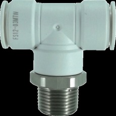 【FS12-03MTW】ファイブSUSメイルブランチティ 白 12mm・R3/8