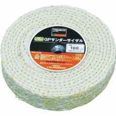 【TGPSS10025】GPサンダーサイザル ねじ込み式 Φ100 5個入