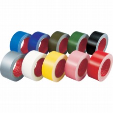 【339000-GR-00-50X25】カラー布粘着テープ50mm グリーン