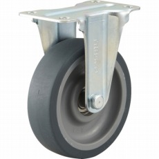 【TYER-75ELB】こまわり君用省音キャスター Φ75エラストマー車 固定