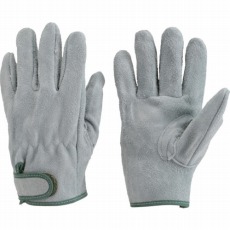 【TYK-717PW-L】オイル加工革手袋 マジック式 Lサイズ
