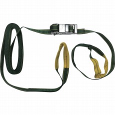 【V25-R】ベルト荷締機コブラ 25mm×4.5m×1m シボリ縫製