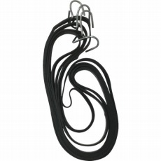 【TT-55】ゴム チューブバンドフック付 約10mm×30cm 4本