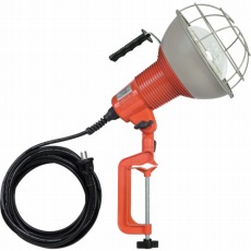 【RG-305】防雨型作業灯 リフレクターランプ300W 100V電線5m バイス付