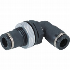 【PML12】チューブフィッティング 隔壁ユニオンエルボ