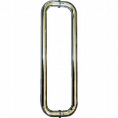 【G-470-451】ステンO型ハンドル 25φ×450mm HL