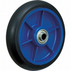 【LR-150W-BK】低始動抵抗キャスター 車輪のみ Φ150 黒