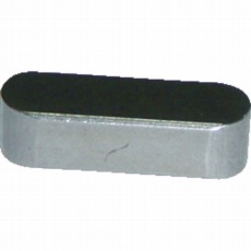 【TKRM0820】平行キー両丸タイプ(S45C)8X7X20mm 1箱(PK)10個
