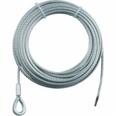 【WWS4-10】手動ウインチ用ワイヤーΦ4X10m用(シンブル入ロック加工)