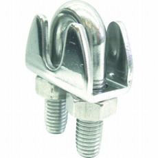 【B-2353】ステンレス プレスワイヤークリップ 使用ロープ径8mm (1個=1袋)