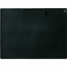 【CB-201-BK】クリップボード A4S 黒