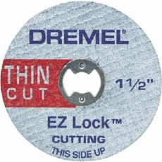 【EZ409】EZ-Lockファイバーグラス補強カットオフホイール (5個入)