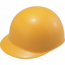 【164-EZ-Y2-J】ヘルメット(耐電型野球帽タイプ) 黄