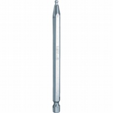 【EA-64 3MMX100】六角棒ビット テーパーヘッド 対辺6.35mm 溝9mm 単品