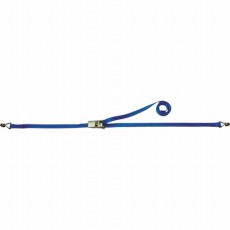 【R05KAB010-AB030A】ラッシングベルト ベルト荷締機ラチェットバックル式両端ナローフック付