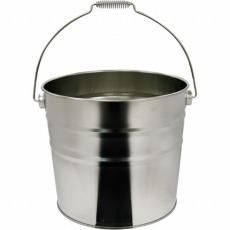 【T-MNM-13A】ステンレスバケツ 13L 300ΦXH260 取手付