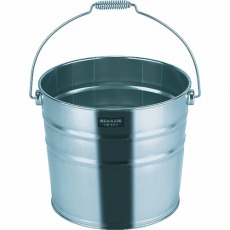 【T-MNM-15A】ステンレスバケツ 15L 300ΦXH305 取手付