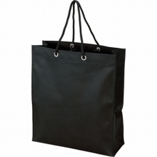 【TNFB-10-S】不織布バッグ 黒 315×355×110MM (10枚入)