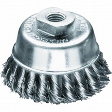 【482114】工業用カップブラシ Φ65 高張度鋼線 線径0.35
