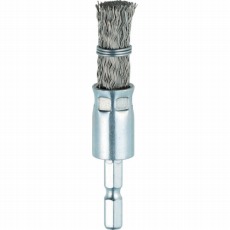 【TEB6-15SUS】六角軸筒型ブラシΦ15X6.35 SUS 0.3 くくりタイプ