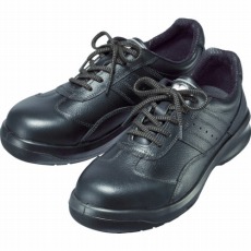 【G3551-BK-25.0】レザースニーカータイプ安全靴 G3551