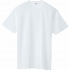 【AZ-10574-001-LL】吸汗速乾クールコンフォート 半袖Tシャツ男女兼用 ホワイト LL