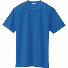 【AZ-10574-006-3L】吸汗速乾クールコンフォート 半袖Tシャツ男女兼用 ロイヤルブルー 3L