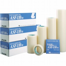 【ASF110FR-08X10】フッ素樹脂(テフロンPTFE製)粘着テープ ASF110FR 0.08t×10w×10m