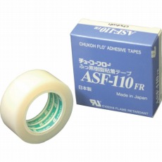 【ASF110FR-08X25】フッ素樹脂(テフロンPTFE製)粘着テープ ASF110FR 0.08t×25w×10m