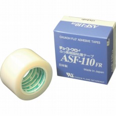 【ASF110FR-08X38】フッ素樹脂(テフロンPTFE製)粘着テープ ASF110FR 0.08t×38w×10m