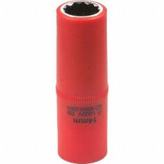 【OLC652014A】絶縁工具 ディープソケット 3/8 14mm
