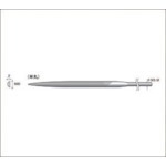 【57315】精密鉄鋼ヤスリ 細目半丸 (1Pk(袋)=3本入)