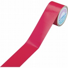 【265014】ラインテープ(反射) 赤 50mm幅×10m 屋内用 ポリエステル