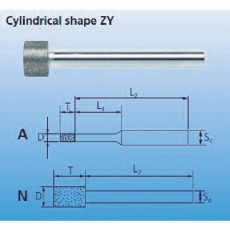 【BZY-A6.0-119389】CBNインターナルバー 6mm軸 120