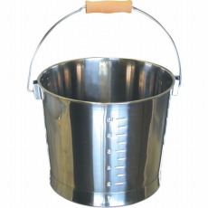 【TSH-640B】ステンレスバケツ 10L 280X230