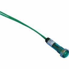 【DA-8FL-AC/DC200V-G】LED表示灯 DA-8FL(AC/DC200V接続)Φ8 緑