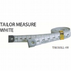 【TM1515LL-0W】テーラーメジャー1.5m 0点 白/白