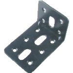 【TK45-L3CP】ジョイント金具45型L 黒 62X42