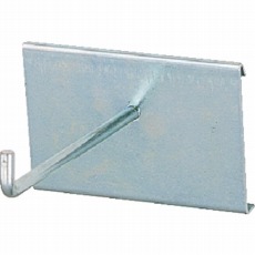 【PF-1L】パネルコンテナラック用工具フック 1本爪ロング