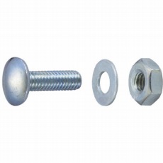 【BN20】軽量棚用ボルト・ナットM6X20mm