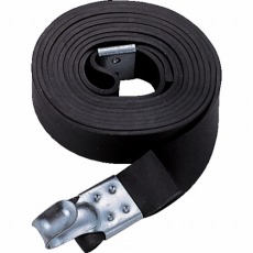 【GR-2035K】ゴムロープ金具付 幅20mmX長さ3.5m 1Pk(袋)=10本入