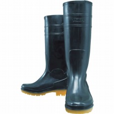 【JW708-BK-240】耐油長靴ロングタイプ 黒 24.0